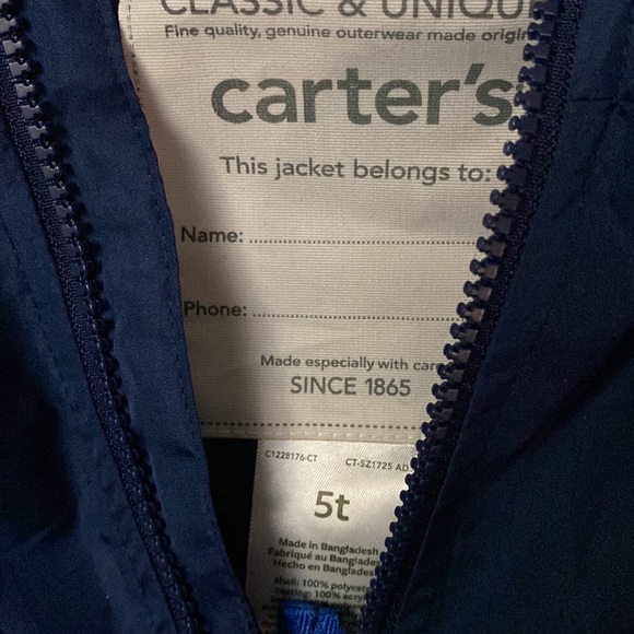 Carter’s Jacket - Picture 2 of 3